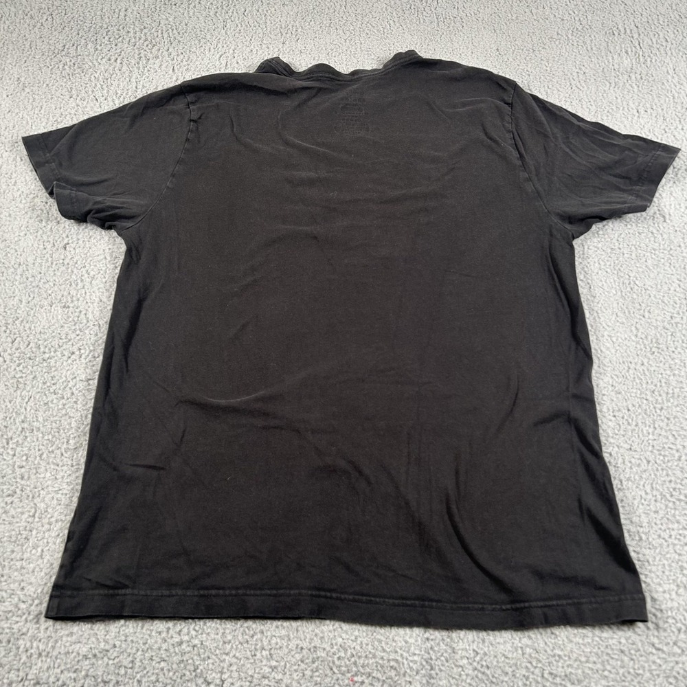Hurley Shirt Mens Extra Large Black Split Box Logo Graphic Tee Short Sleeve - Picture 3 of 11
